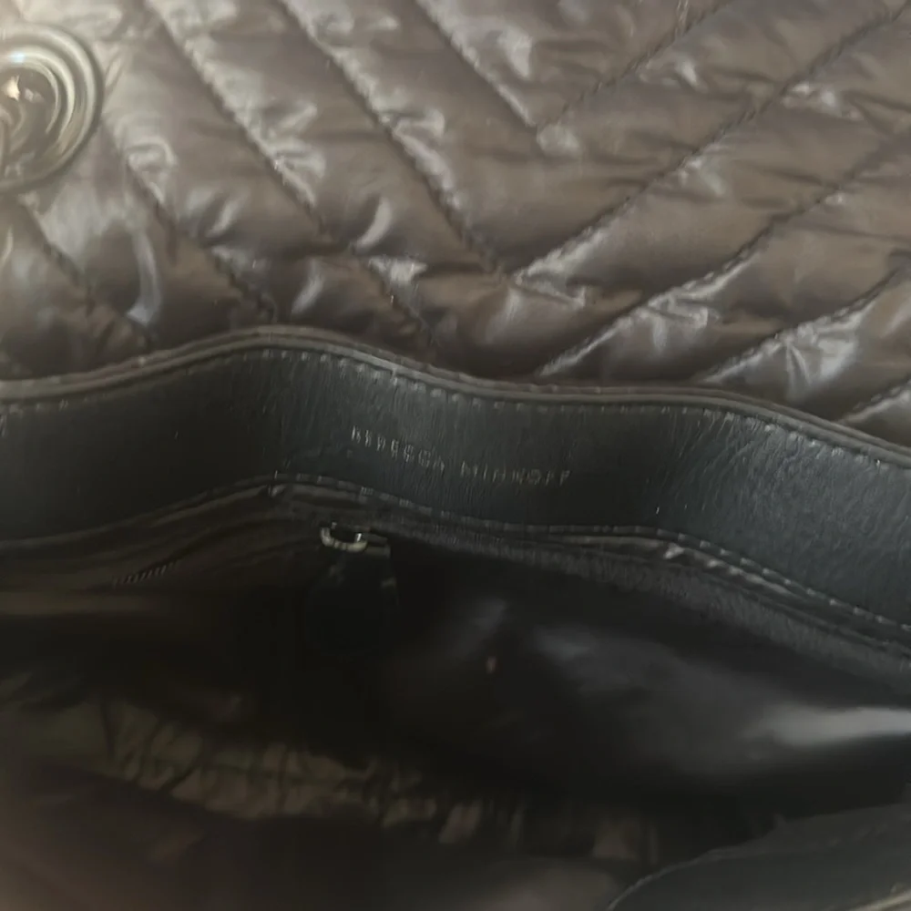 Rebecca Minkoff Black Quilted Women's Bag - Picture 6 of 7